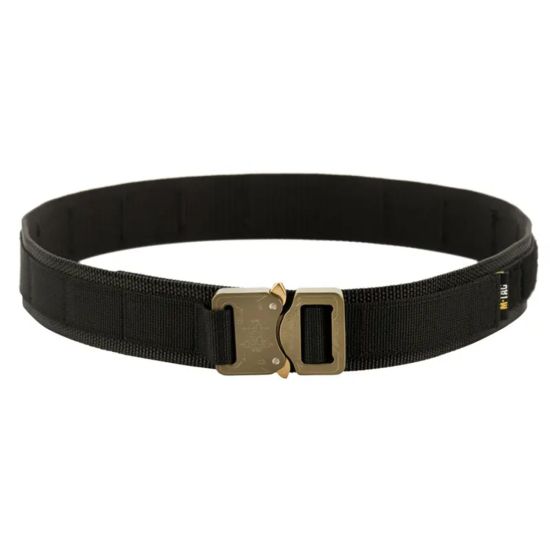 Тактичний ремінь Cobra Buckle Tactical Belt M-Tac. Розмір M/L. Чорний
