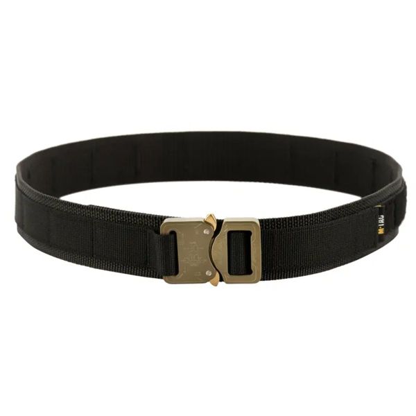 Тактичний ремінь Cobra Buckle Tactical Belt M-Tac. Розмір M/L. Чорний