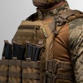 Плитоноска Warmor Gen.3 Мах Pro КОЙОТ + 9 підсумків