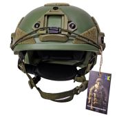 Кевларовий шолом "TOR-D-VN" із підвісною системою WENDY. Олива. M (55-59 см)