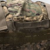 Тактична плитоноска Warmor Gen.4 піксель зі збільшеною площею захисту, підсумками під магазини та швидким бічним і верхнім скиданням (без плит)