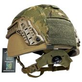 Балістичний шолом з вухами Sestan-Busch Helmet NIJ IIIА BK-ACH-MC Койот  XL (60-64 см)