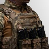 Плитоноска Warmor Gen.3 Pro Max піксель зі швидким скиданням мультикам з підсумками, сумка скидання, напашник, аптечка, турнікет