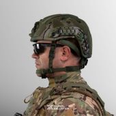 Шолом FAST Maritime Tactical Helmet з підвісною системою WENDY Kevlar Мультикам. M-L.  L