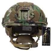 Шолом FAST Future Assault Shell Helmet NIJ IIIA мультикам з покращеними вставками