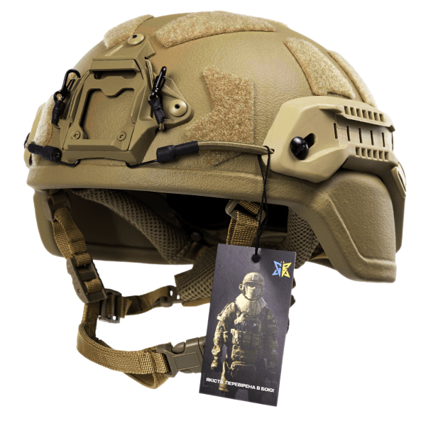 Шолом MICH 2000 Assault Shell Helmet NIJ IIIA Койот 2.0