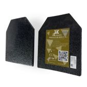 2 шт. - Бонеплити сталеві "Black Steel" 4 класу. Вага 3.1 кг. Розмір 25х30 см. Комплект