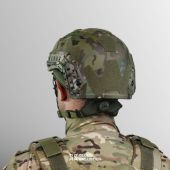 Шолом FAST Future Assault Shell Helmet NIJ IIIA мультикам з покращеними вставками