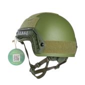 Шолом FAST Future Assault Shell Helmet NIJ IIIA олива з покращеними вставками
