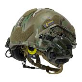Шолом FAST мультикам з навушниками Earmor M32/M31 і кріпленнями "чебурашка"