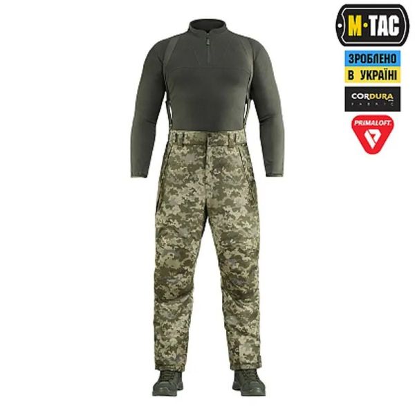 Штани зимові M-Tac Alpha Pro Primaloft Піксель MM14 XXL