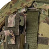 Плитоноска Warmor Gen. 3 в максимальній комплектації:  балістичний захист шиї, плеч, боковин, паху, фартуху, поясу і ніг Мультикам