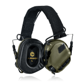 Тактичні навушники EARMOR M31 з універсальним кріпленням Олива