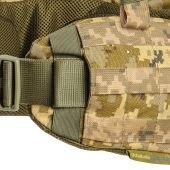 Ремінно-плечова система WARBELT без підсумків у кольорі піксель