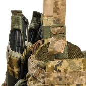 Тактична Ремінно-плечова система WARBELT із підсумками РПС Піксель+ балістичний захист в РПС по 2 класу ДСТУ
