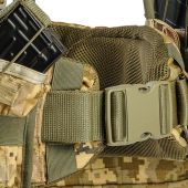Тактична Ремінно-плечова система WARBELT із підсумками РПС Піксель+ балістичний захист в РПС по 2 класу ДСТУ