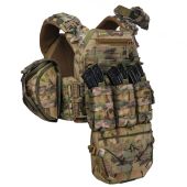 Плитоноска Warmor Gen.3 Мах Pro, колір МУЛЬТИКАМ + 9 підсумків