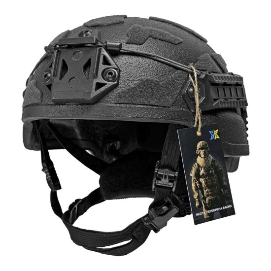 Кевларовий шолом Arch Combatant Pro MidСut (середній виріз) Чорний  M (55-59 см)