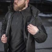 Куртка Soft Shell з підстібкою  Чорна M