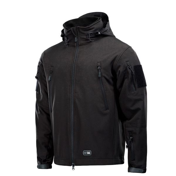 Куртка Soft Shell з підстібкою  Чорна XL