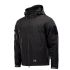 Куртка Soft Shell з підстібкою  Чорна M