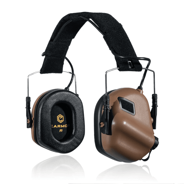 Тактичні навушники EARMOR M31 з універсальним кріпленням Койот один