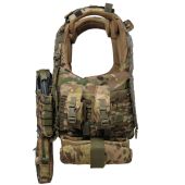 Плитоноска Warmor Gen.4 Max мультикам + 9 підсумків  Койот