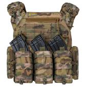 Комплект: Плитоноска Warmor Gen.3 МУЛЬТИКАМ і 3 подсумка + РПС Warbelt і 8 підсумків Мультикам