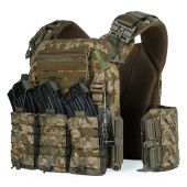 Плитоноска Warmor Gen.3 Pro ПІКСЕЛЬ + 3 підсумки