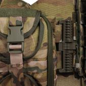 Бронежилет в максимальній комплектації: плитоноска Warmor gen.4 Max + балістичний захист боків, паху (фартух), плечей, шиї + полегшені керамічні пластини 6 класу захисту ДСТУ Чорний