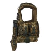 Плитоноска Warmor Gen.4 Max Пиксель + 9 підсумків  Мультикам
