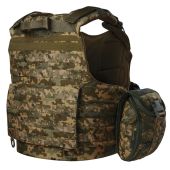 Плитоноска Warmor Gen.4 Max Пиксель + 9 підсумків  Мультикам