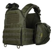 Плитоноска Warmor Gen.3 Мах Pro ОЛИВА + 9 підсумків