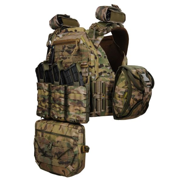 Плитоноска жіноча Warmor Gen.3 FL MAX (for Ladies) МУЛЬТИКАМ + 7 підсумків