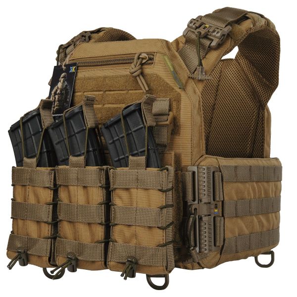 Плитоноска Warmor Gen.3 КОЙОТ + 3 підсумки