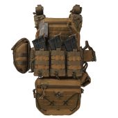 Плитоноска Warmor Gen.3 Мах Pro КОЙОТ + 9 підсумків