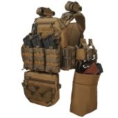 Плитоноска Warmor Gen.3 Мах Pro КОЙОТ + 9 підсумків