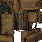 Плитоноска Warmor Gen.3 Pro Max КОЙОТ + Захист шиї, плечей та 9 підсумків