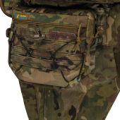 Преміум плитоноска Warmor Gen.5 PRO MAX з захистом шиї та плечей і балістичний фартух. МУЛЬТИКАМ. КОЙОТ