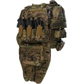 Бронежилет 6-го класу Warmor Gen.5 Pro MAX з захистом шиї та плечей, боків та паху 1кл ДСТУ. Мультикам.  Піксель