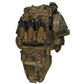 Бронежилет 6-го класу Warmor Gen.5 Pro MAX з захистом шиї та плечей 1кл ДСТУ. Мультикам. Мультикам
