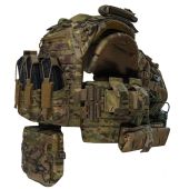 Преміум плитоноска Warmor Gen.5 PRO MAX з захистом шиї. МУЛЬТИКАМ. МУЛЬТИКАМ