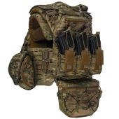 Преміум плитоноска Warmor Gen.5 PRO MAX з захистом шиї. МУЛЬТИКАМ. МУЛЬТИКАМ