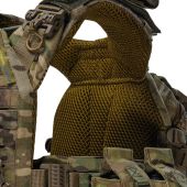 Бронежилет 6-го класу з захистом боків та паху Warmor Gen.5 Pro MAX. Мультикам. Розмір S-XL (регулюється)