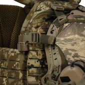 Преміум плитоноска Warmor Gen.5 + 3 підсумки під АК. Піксель.