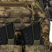 Преміум плитоноска Warmor Gen.5 + 3 підсумки під АК. Піксель.