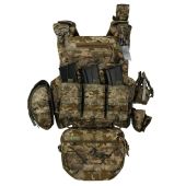 Плитоноска Warmor Gen.5 PRO MAX, Піксель ММ14. КОЙОТ