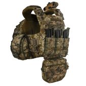 Плитоноска Warmor Gen.5 PRO MAX, Піксель ММ14. КОЙОТ