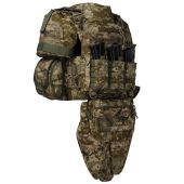 Преміум плитоноска Warmor Gen.5 PRO MAX з захистом шиї та плечей і балістичний фартух. Піксель ММ14. Койот