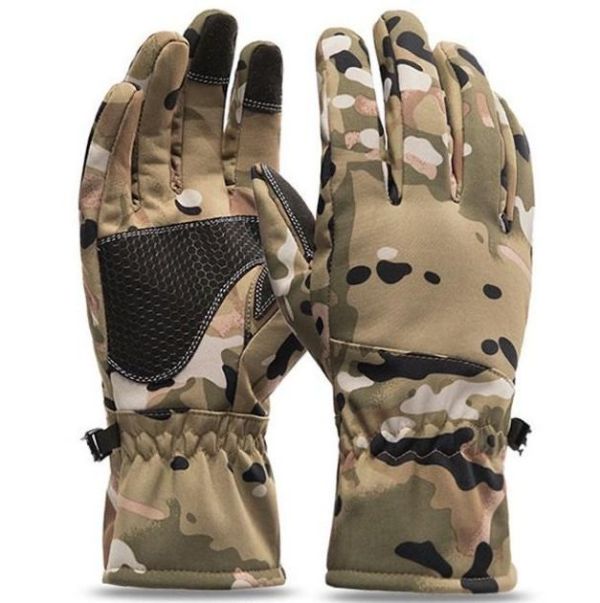 Рукавиці  зимові Soft Shell Мультикам XXL